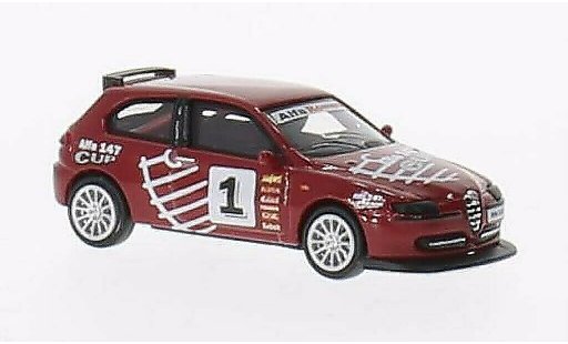 Alfa Romeo 147 cup version 1/87 Busch 2001 modellini auto