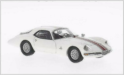 Alfa Romeo Giulia TZ2 1/43 Kess Coupe Pinninfarina bianco con roten strisce 1965 modellini auto