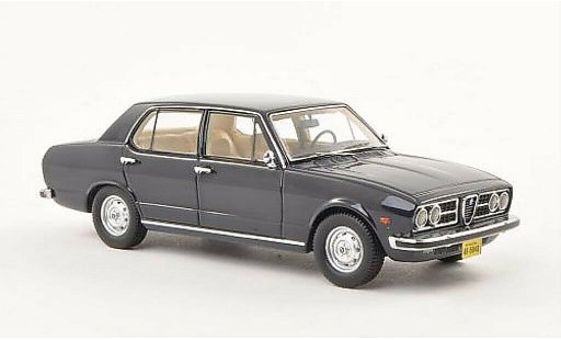 Alfa Romeo 2300 berlina 1/43 Neo Rio blu 1976 modellini auto