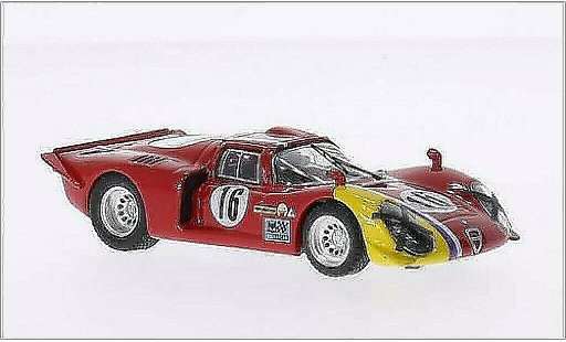 Alfa Romeo 33.2 coupe 1/43 Best No.16 1000km Spa 1968 /S.Trosch modellini auto