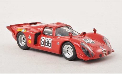 Alfa Romeo 33.2 coupe 1/43 Best No.86 Nurburgring 1969 /De modellini auto