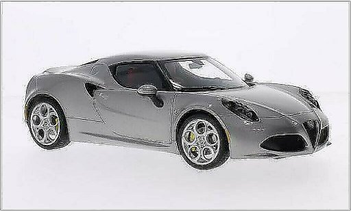 Alfa Romeo 4C coupe 1/18 Autoart metallicoo grigio 2013 modellini auto