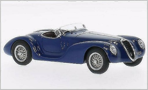 Alfa Romeo 6C 2500 1/43 Minichamps SS Corsa Spider blu RHD 1939 modellini auto