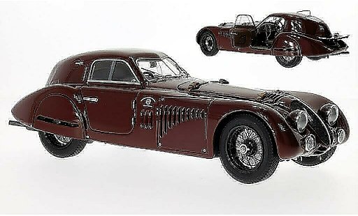 Alfa Romeo 8C 2900 b mm roadster 1/18 CMC Speciale Touring Coupe rosso 1938 modellini auto