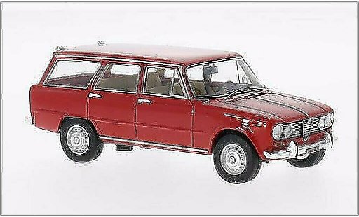 Alfa Romeo Giulia Super 1/43 Neo Giardinetta rosso 1967 modellini auto
