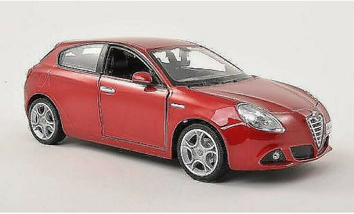 Alfa Romeo Giulietta berlina 1/24 Burago (940) rosso modellini auto