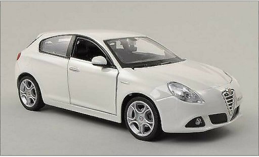 Alfa Romeo Giulietta berlina 1/24 Burago (940) bianco modellini auto