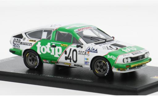 Alfa Romeo GT 1/43 Spark V6 24h Spa 1983 #40 L.Lombardi/G.Naddeo 1:43 modellino in miniatura