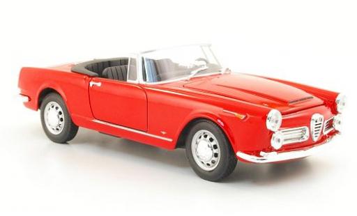 Alfa Romeo Spider 1/24 Welly 2600 rot 1:24 modellino in miniatura