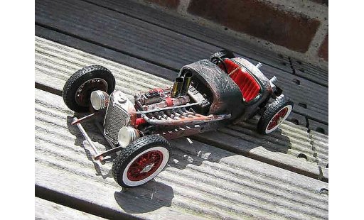 Alfa Romeo 2300 cabriolet 1/18 Burago spider (1932) de style rat rad modellini auto