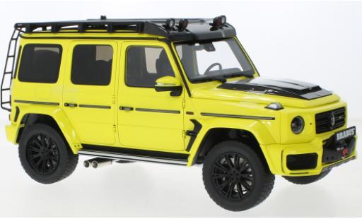 Mercedes Classe G 1/18 Almost Real Brabus AMG G63 giallo clair/nero 2020 modellino in miniatura