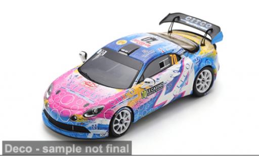 Alpine A110 1/43 Spark Rally RGT Rally Monte Carlo 2025 #70 C.Berard/C.Bernabo 1:43