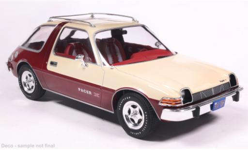 AMC Pacer 1/18 MCG rot 1975 1:18 modellini auto