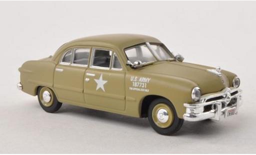 Ford Custom 1/43 American Heritage Models 4-Door Sedan 1950 Army Staff Car modellino in miniatura