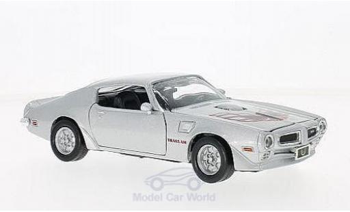 Pontiac Firebird 1973 1/24 Motormax Trans Am grigio/Dekor 1973 modellino in miniatura