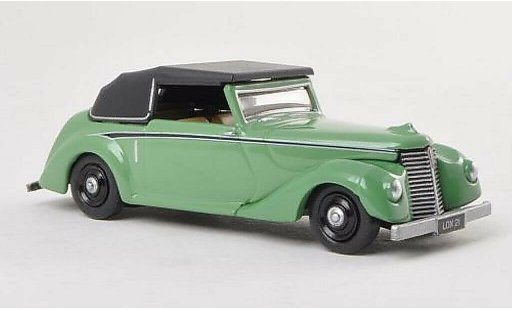 Armstrong Siddeley Hurricane drophead coupe 1/76 Oxford verde modellini auto