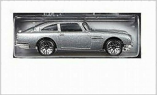 Aston Martin DB5 james bond 1/64 Hot Wheels grigio RHD 007 1963 modellini auto