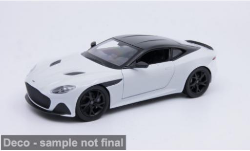 Aston Martin DBS 1/24 Welly weiss/schwarz 1:24 modellino in miniatura