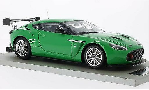 Aston Martin V12 Zagato coupe 1/18 Tecnomodel Zagato Press Version verde 2011 modellini auto