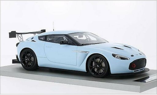 Aston Martin V12 Zagato coupe 1/18 Tecnomodel Zagato Race Presseversion blu modellini auto