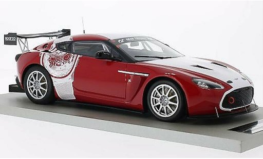 Aston Martin V12 Zagato coupe 1/18 Tecnomodel Zagato Test Version Nurburgring 2011 modellini auto
