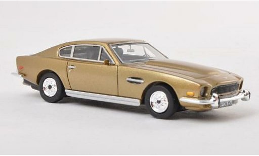Aston Martin V8 saloon 1/87 Neo gold LHD 1980 modellini auto