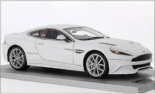Aston Martin Vanquish coupe 1/18 Tecnomodel opaco-bianco modellini auto