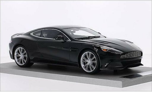 Aston Martin Vanquish coupe 1/18 Tecnomodel nero modellini auto