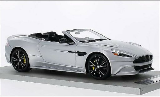 Aston Martin Vanquish volante 1/18 Tecnomodel opaco-grigio 2014 modellini auto