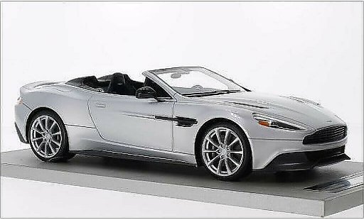 Aston Martin Vanquish volante 1/18 Tecnomodel grigio 2014 modellini auto