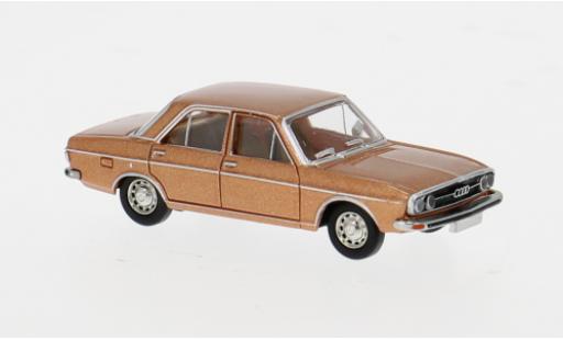 Audi 100 1/87 Brekina (C1) orange 1969 1:87 modellini auto