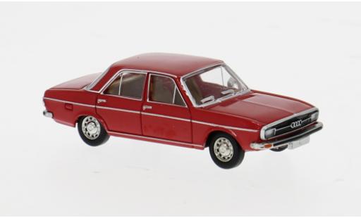 Audi 100 1/87 Brekina (C1) rot 1969 1:87 modellini auto