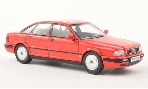 Audi 80 berline 1/43 Neo (B4) rosso 1992 modellini auto