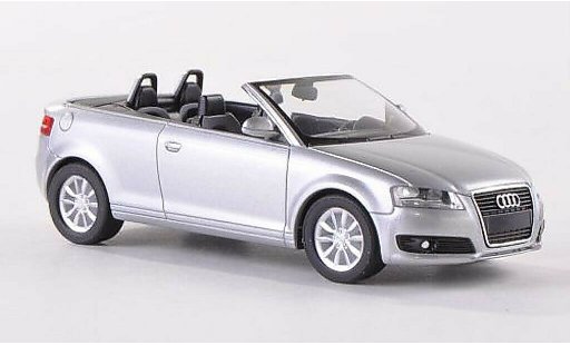 Audi A3 cabriolet 1/87 Herpa Cabrio (8P) grigio 2008 modellini auto