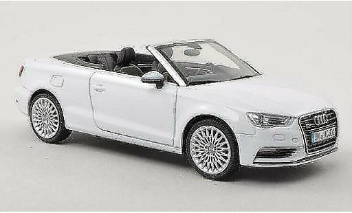 Audi A3 cabriolet 1/43 Herpa Cabrio bianco 2013 modellini auto
