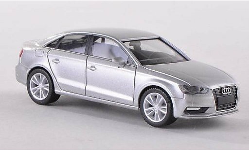 Audi A3 berline 1/87 Herpa Berlina eisgrigio modellini auto