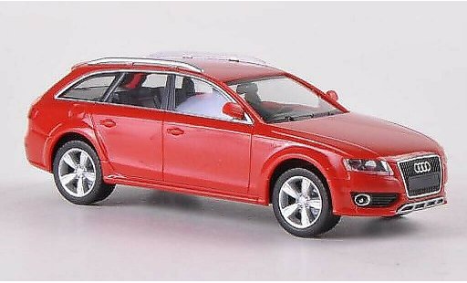 Audi A4 allroad 1/87 Herpa Avant rosso modellini auto