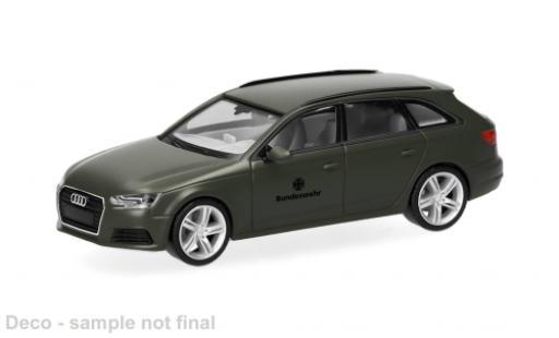 Audi A4 1/87 Herpa Avant BW Fuhrpark 1:87 Military modellino in miniatura