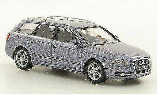 Audi A4 avant 1/87 Busch grigio-blu Facelift 2005 modellini auto
