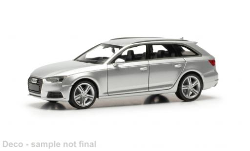 Audi A4 1/87 Herpa Avant silber 1:87 modellino in miniatura