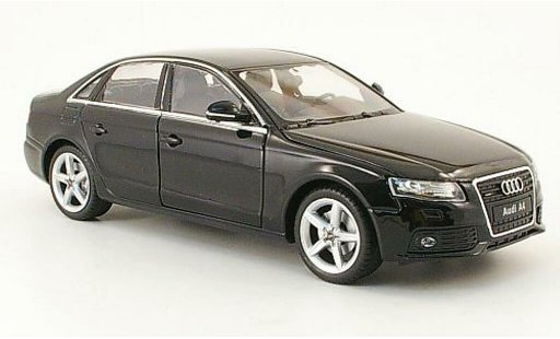Audi A4 berline 1/24 Welly nero 2009 modellini auto