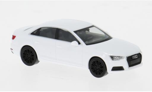 Audi A4 1/87 Herpa weiss 1:87 modellino in miniatura