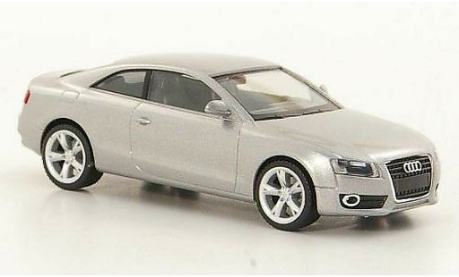 Audi A5 coupe 1/87 Herpa grigio-grigio modellini auto