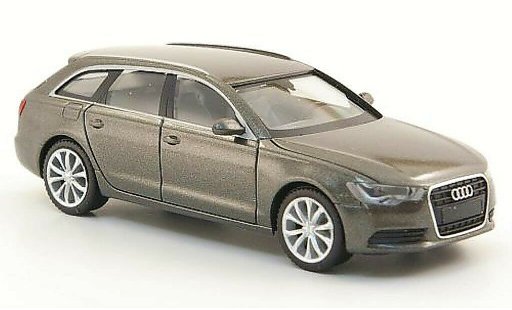 Audi A6 avant 1/87 Herpa (C7) grigio 2011 modellini auto