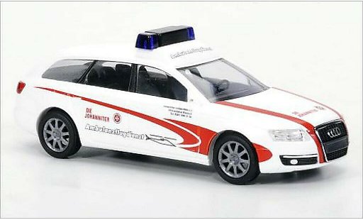 Audi A6 secours 1/87 Busch Avant Die Johanniter 2004 modellini auto