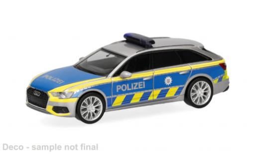 Modellini auto Audi A6 Avant Polizei Th&Atilde;&frac14;ringen 1/87 Herpa