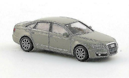 Audi A6 berline 1/87 Busch Berlina grigio modellini auto