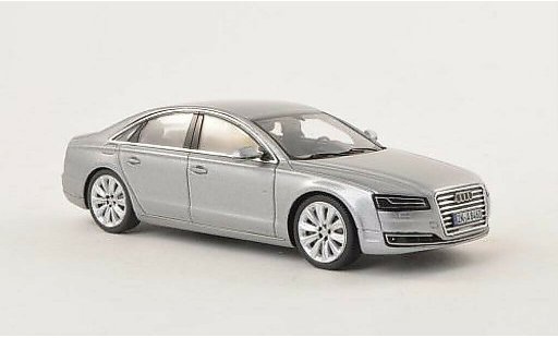 Audi A8 berline 1/43 Spark grigio 2014 modellini auto