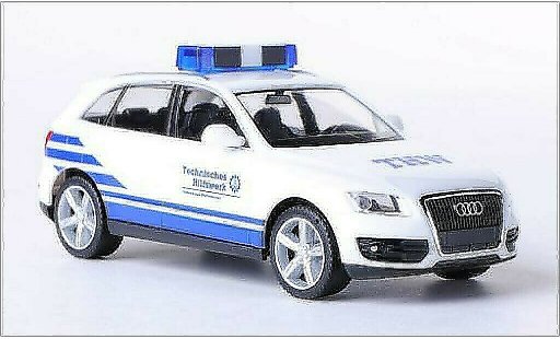 Audi Q5 secours 1/87 Herpa THW Pfaffenhofen modellini auto