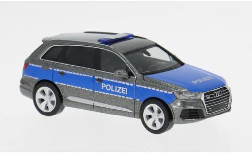 Audi Q7 1/87 Herpa Polizei Vorf&uuml;hrfahrzeug 1:87 modellino in miniatura